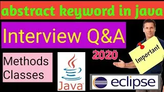 🔴🔥abstract Keyword in java | abstract Modifier in java | When we will use abstract keyword in java