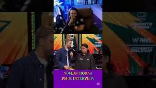 NOFEAR HORAA interview in PMGC 2025 ❤️ #youtubeshorts #funny #cr7horaaa #reaction #pubg #viral