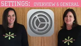 iPhone / iPad Settings - Overview & General Setting