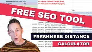 БЕСПЛАТНЫЙ SEO-инструмент для расчета расстояния свежести