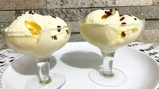 APENAS 2 INGREDIENTES/SORVETE DE NATA SUPER CREMOSO