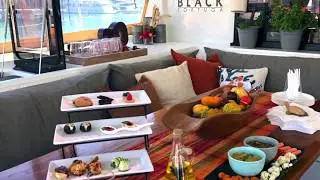 Charter Catamaran Black Tortuga in the Virgin Islands   HD 1080p