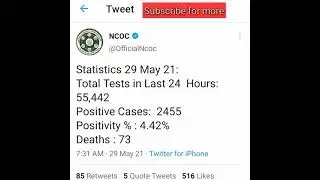 NCOC Updates 29 May 2021 | Coronavirus updates | Voice of Asia
