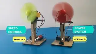 HOW TO DIY A MINI ROBOT FAN (OSCILLATING FAN)