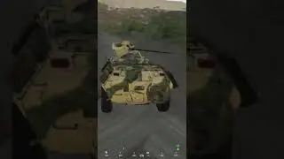 Engineer Plants C4 on Enemy BTR - SQUAD #squad #shorts