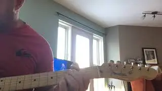 Midnight oil guitar lesson river runs red intro solo