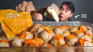 GOKILL!! MUKBANG BAKSO SOLO SAMRAT KEJU VIRAL!! SAMPE MONCROT!!🥵