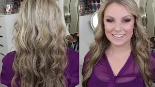 Mermaid Hair | Curling Wand Hair Tutorial