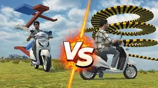 Kya hmari scooty in dono ke upar Chad payegi 😲🤯