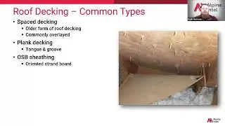 The Most Common Forms of Roof Decking