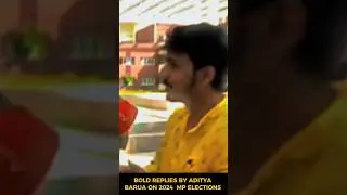 Bold Replies - Aditya Barua on Reservation | #mpchunav2023 #ndtv #politics #adityabarua