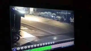 Video of car crash in Delhi with Metro pillar