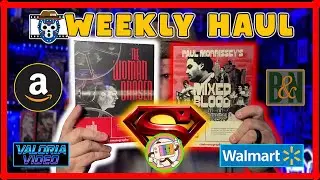 AMAZON 4K Steelbook Set | VINEGAR SYNDROME Late Arrival Blu Ray & 4K | WEEKLY MOVIE HAUL