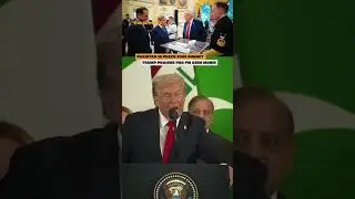 Donald Trump Praises Pakistan&rsquo;s Field Marshal Asim Munir | Peace 2025 Summit #asimmunir