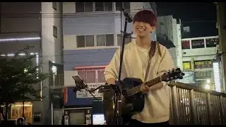 きゃない 【福岡遠征路上ライブ】天神(福博であい橋)  オリジナル曲 2021.5.15