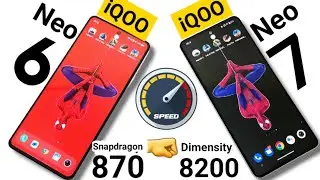 iQOO Neo 7 vs iQOO Neo 6 Speedtest 5 Heavy Games Comparison Shocking Results OMG 😱 🔥🔥🔥
