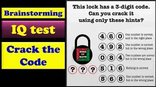 Open the lock by 3 digit code | Crack the Code