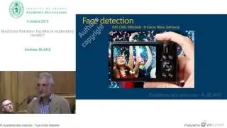 [Conf&eacute;rence] A. BLAKE - Machines that learn: big data or explanatory models?