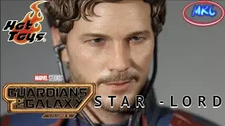Star-Lord Hot Toys Prototype Display @ HottoysSecretbase