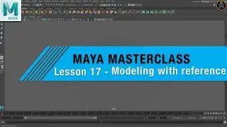 MAYA MASTERCLASS 17 - Modeling With Reference ( Hammer ) ( BEGINNER TUTORIAL )
