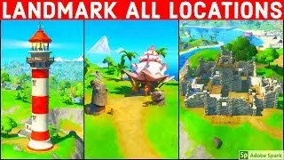 Visit Landmarks - All Landmarks Locations In Fortnite - Hide and Seek Challenges Chapter 2