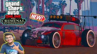 GTA 5 Online - NEW BF Weevil Custom Customization! (VW Beetle Rat Rod)