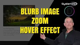 How To Add Hover Effect On Image Divi Blurb Module 👍👍👍