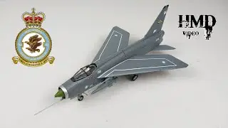 English Electric Lightning F.3 XR718, No.11 Squadron, RAF, 1984, Corgi AA36301 1:72 Diecast Model