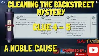 MIR4 A NOBLE CAUSE: CLEANING THE BACKSTREET MYSTERY QUEST - CLUE 4 - 5