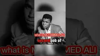 MUHAMMED ALİ perfect career!! and his second job .#youtubeshorts#boxing#rich#muhammedali#ufc#shorts