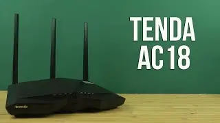 Распаковка Tenda AC18