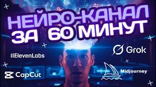 КАК СДЕЛАТЬ НЕЙРО-КАНАЛ ПОЛНОСТЬЮ НА ИИ: музыка, визуалы, видео и оформление YouTube (полный гайд)