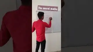 hello dosto aaj dekhiye the secret maths ka Studiyo 👍