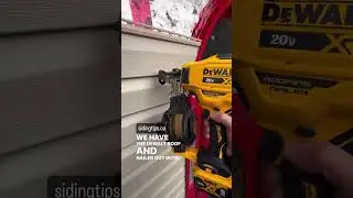 Siding Tips review for siding adapter for Dewalt 20 volt roofing nailer