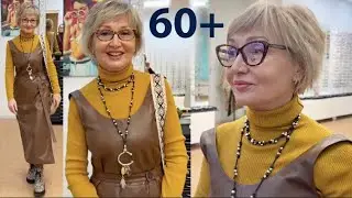 Какая прекрасная женщина 60+🔥🔥🔥