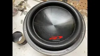Alpine Type R burning Spider to voicecoil adhesive