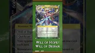 Force of Will (TCG) Primer : Will of Hope/Will of Despair