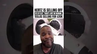 Hertz is selling off their electric cars🤦🏾&zwj;♂️