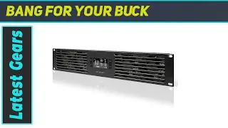 AC Infinity CLOUDPLATE T7: The Ultimate Rack Mount Fan Panel for Your AV Setup!