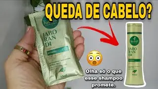 🐴 SHAMPOO ANTIQUEDA JABORANDI HASKELL shampoo pra queda de cabelo ➡️ (amostra do shampoo) 🫧