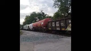 Train CSX 3239 CSX CSX 3123 CSX 7281 CSX 15  Eastbound poison explosive caustic