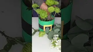 St. Patrick's Day Flower Arrangement