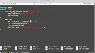 Go (golang) Tutorials - Unidirectional Channels
