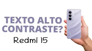 How to DISABLE HIGH CONTRAST TEXT on Redmi 15, EASY!