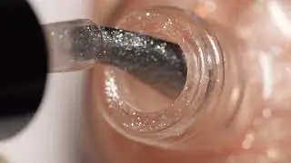 Easy Starry Night Sky Nails ~ Ginger Ale applied over Dark Sky Park ~ Northern Nail Polish