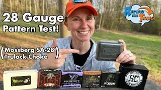 Mossberg SA-28: 28 Gauge Semi Auto Shotgun Testing (with Trulock Choke)