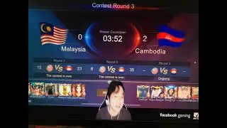 កម្ពុជា VS ម៉ាឡេសុី | Arena Contest Caster By Mano | ROund 2 won kh