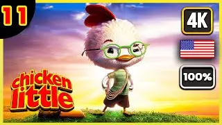 Chicken Little 100% Walkthrough - Level 11 : Space Alarm | All 5 Collectibles [4K 60ᶠᵖˢ]