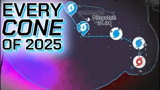 Every Forecast Cone of the 2025 Atlantic Hurricane Season