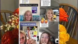 FDOE; binge/restrict cycle; bloating; public eating; how to stop weighing!
